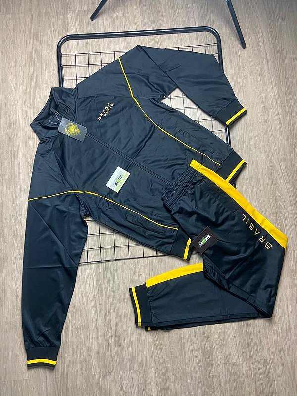 Agasalho Seleção Brasileira - Tamanho P,M,G,GG e GGG