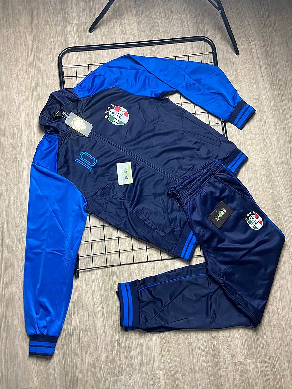 Agasalho Seleção Itália - Tamanho P,M,G,GG e GGG