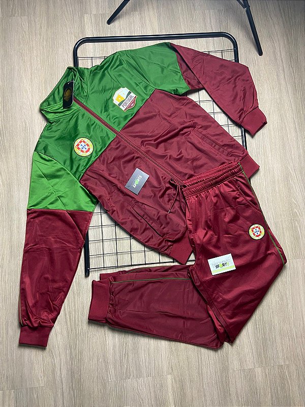 Agasalho Seleção Portugal - Tamanho P,M,G,GG e GGG