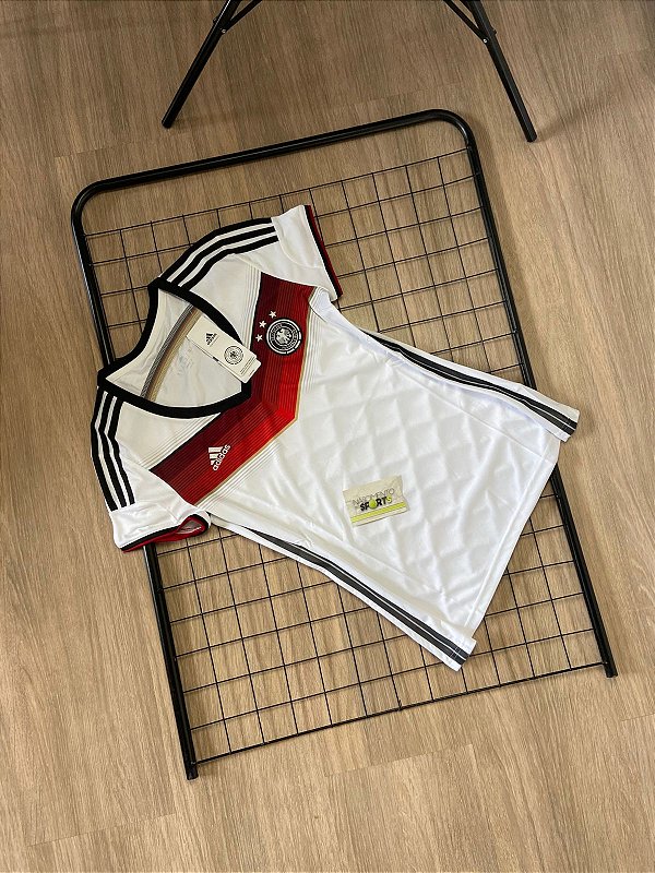 Camiseta Adidas Alemanha Feminina - Tamanho P e M