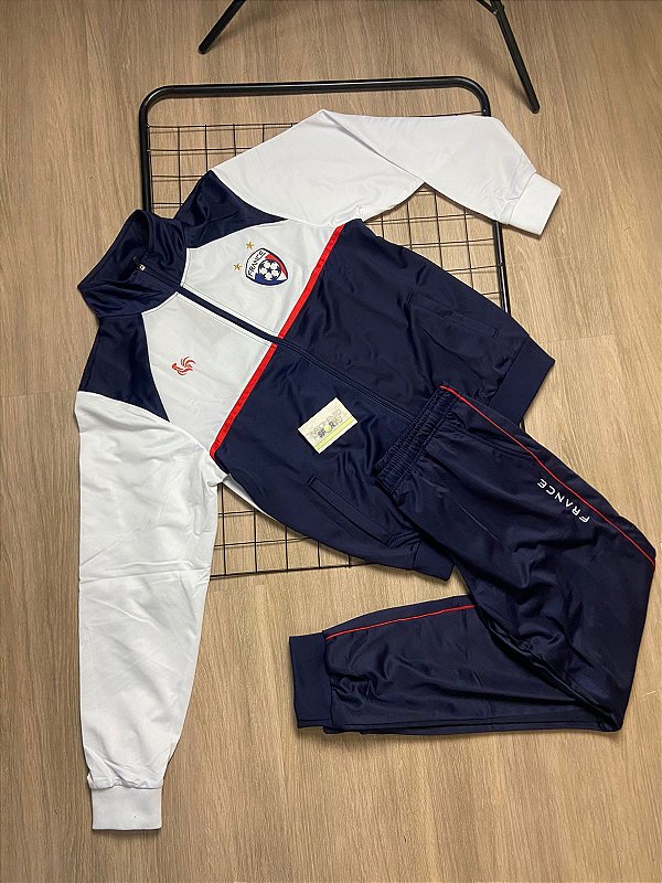 Agasalho Seleção França - Tamanho P,M,G,GG e GGG