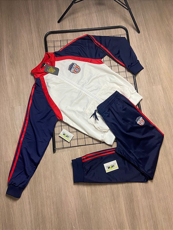 Agasalho Seleção EUA - Tamanho P,M,G,GG e GGG