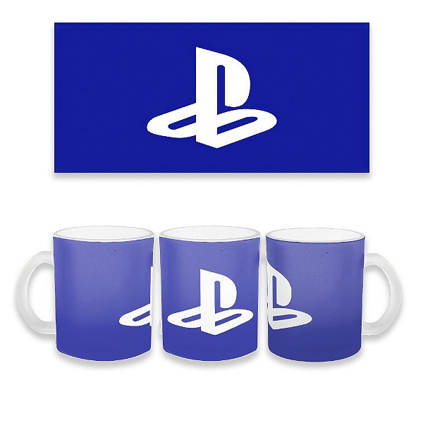 Caneca Fosca Logo Playstation