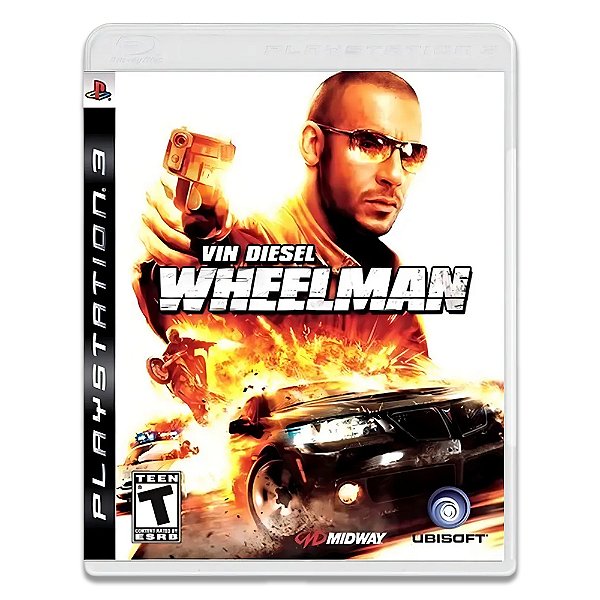 Jogo Vin Diesel Wheelman - Playstation 3