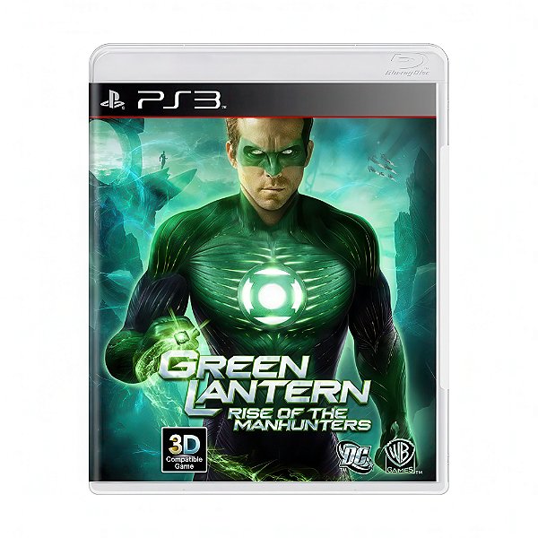 Jogo Green Lantern Rise of the Manhunters - Playstation 3