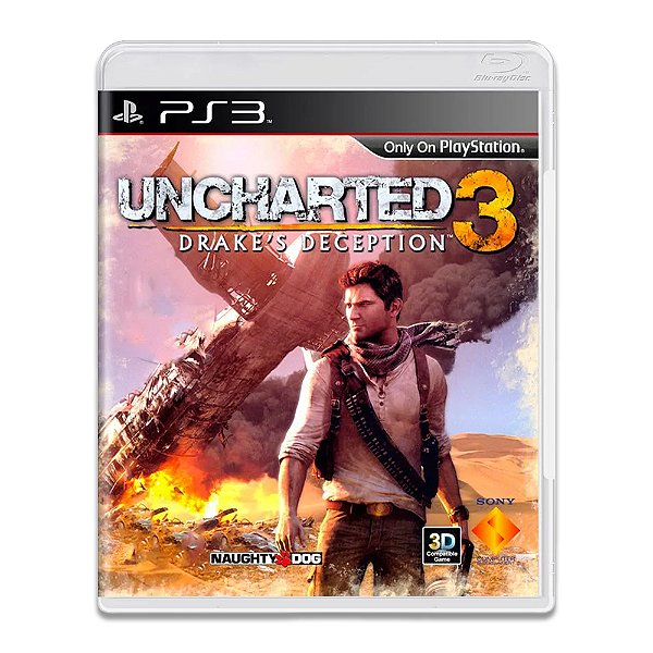 Jogo Uncharted 3 Drake's Deception - Playstation 3