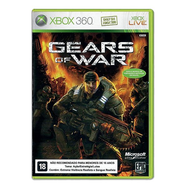 Jogo Gears of War - Xbox 360