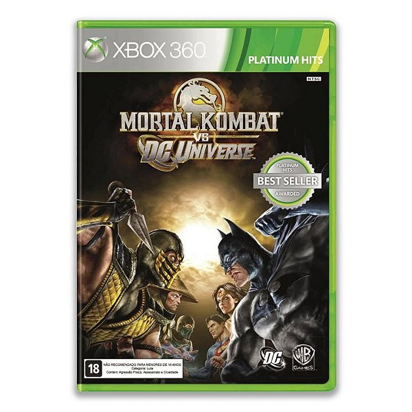 Jogo Mortal Kombat vs DC Universe - Xbox 360