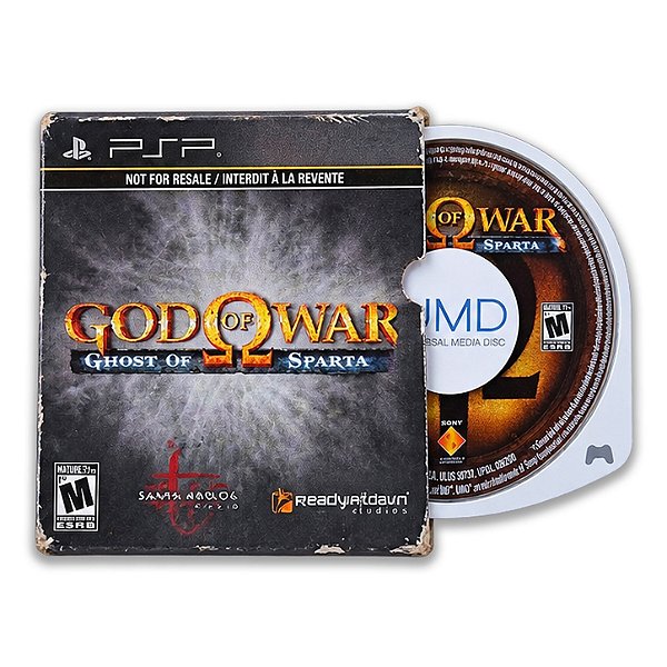 Jogo God of War Ghost of Sparta - PSP