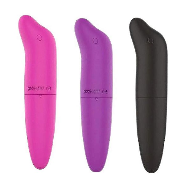 Vibrador Golfinho Liso Ponto G - Sexy Import