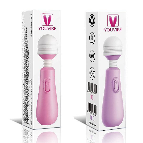 Vibrador Varinha Mágica Mini Massageador - Vipmix
