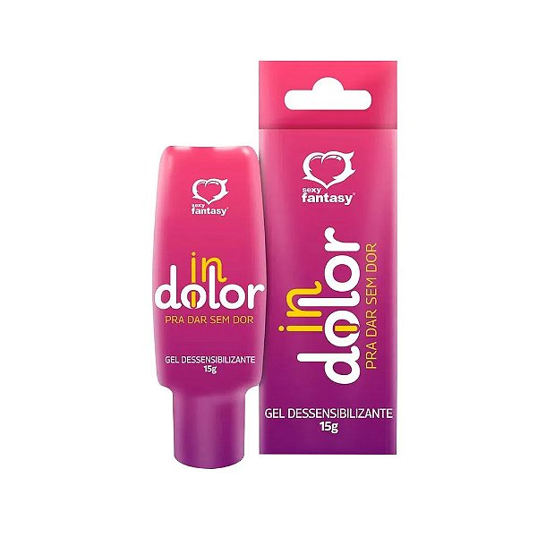 Gel Dessensibilizante InDolor 15g - Sexy Fantasy