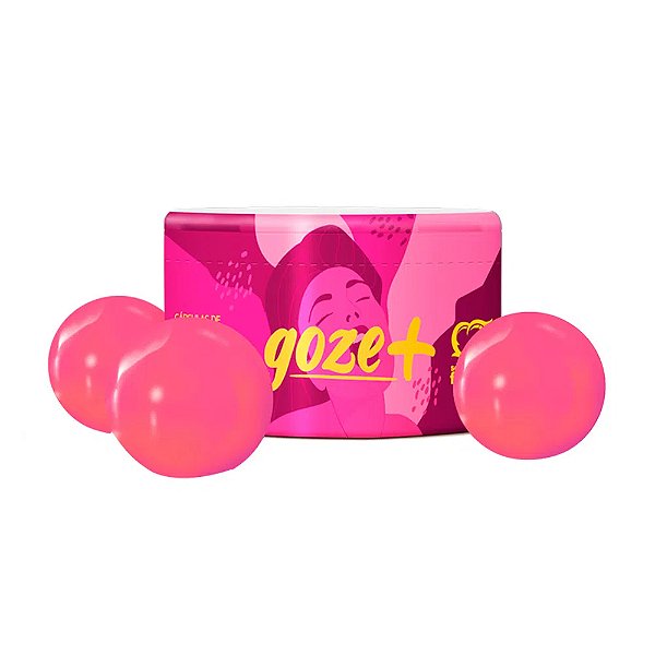 Bolinha Goze+ Cápsulas De ÓLeo Corporal Acelerador De Prazer 4 Em 1 3 Unidades Sexy Fantasy
