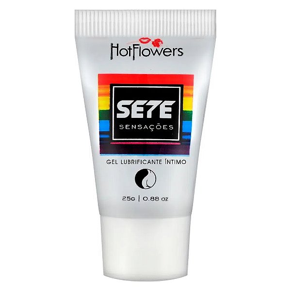Gel Lubrificante Anestésico Anal Com Ação Dessensibilizante Sete Sensações 25g - Hot Flowers