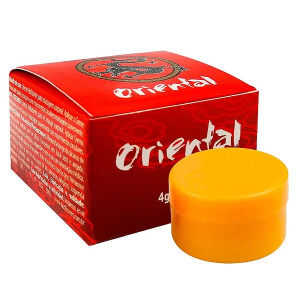 Creme De Massagem Pomada Oriental 4g - Hot Flowers