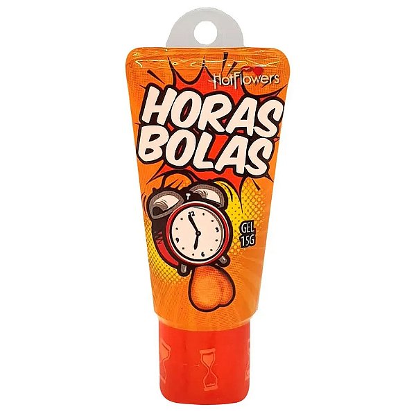 Gel Prolongador De Ereção Horas Bolas 15g - Hot Flowers