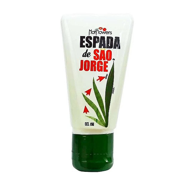 Gel Excitante Espada De São Jorge 15g - Hot Flowers