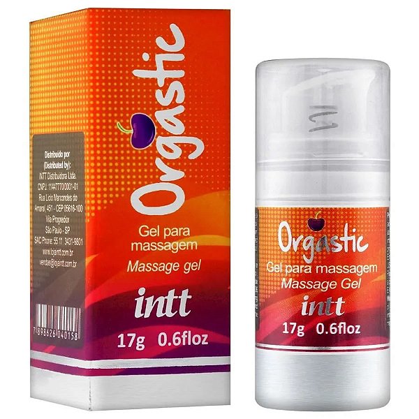 Gel Excitante Feminino Orgastic Com Ondas De Vibração Calor E Pulsação 17ml - Intt