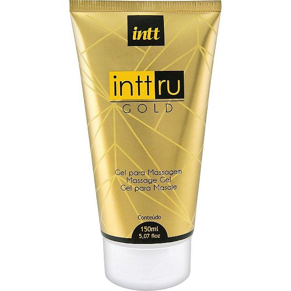 Gel Para Massagem Nuru Ru Gold Desenvolvido A Base De Algas 150ml - Intt