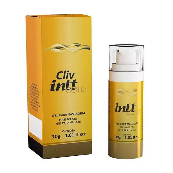 Gel Dessensibilizante Cliv Gold Extra Forte Para Sexo Anal 30g - Intt