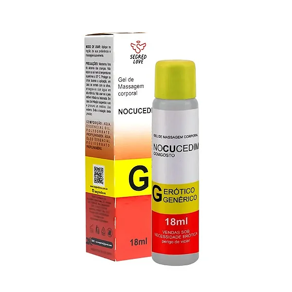 Gel Dessensibilizante Anal Nocucedim 18ml - Secred Love
