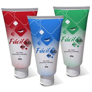 Gel Lubrificante Íntimo Fácil Lub 60g - Chillies