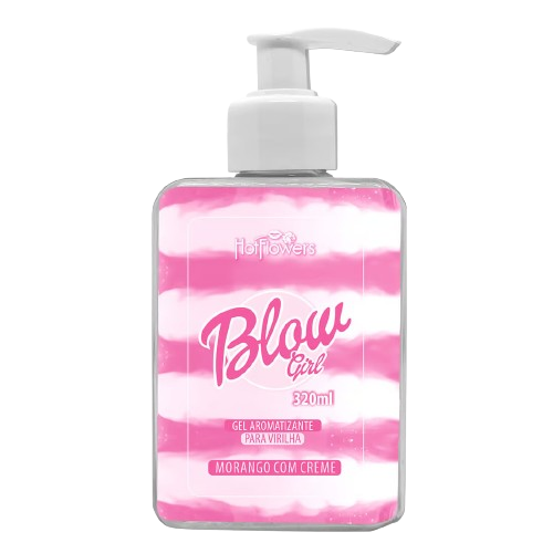 Gel Hidratante Beijável Blow Girl Para Virilha 320ml - Hot Flowers