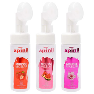 Sabonete Facial Skin Care Mousse de Limpeza Facial Com Aplicador - Apinil