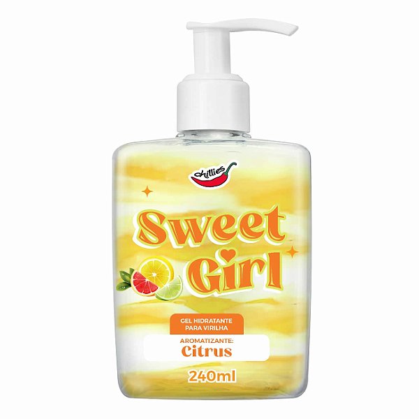 Gel Hidratante Beijável Sweet Girl Citrus 240g - Chillies