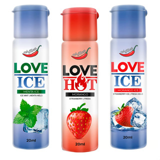 Óleo Para Massagem Comestível Love Hot / Ice 20ml - Chillies