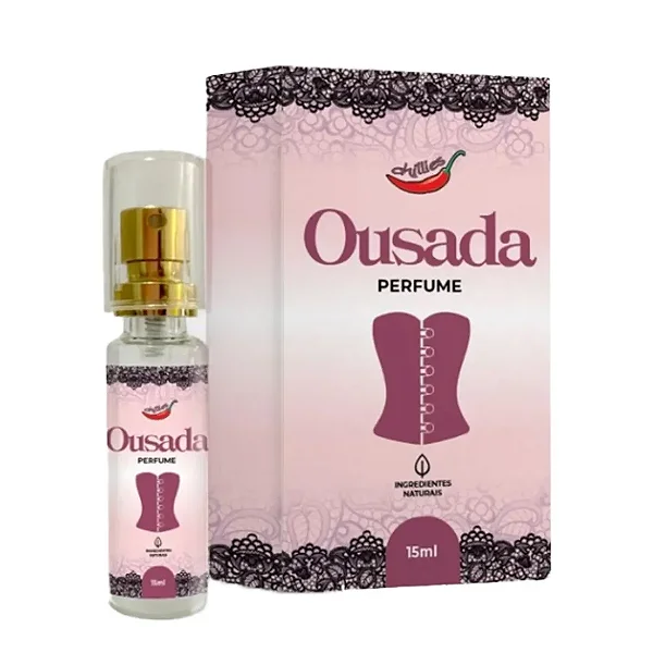 Perfume Ousada Feromônios 15ml Chillies