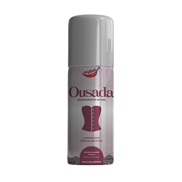Desodorante Íntimo em Aerosol Ousada 90g Chillies