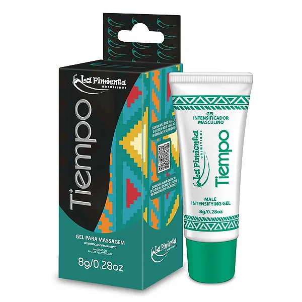 Gel Prolongador Masculino Tiempo 8g - La Pimienta