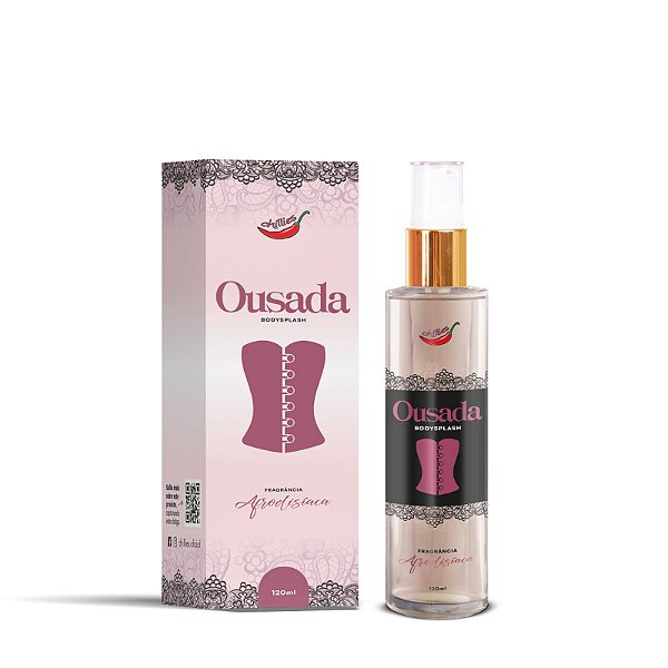 Ousada Body Splash Fragrância Afrodisíaca Feminina 120ml Chillies