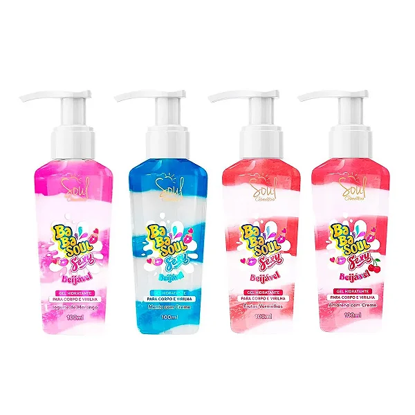 Babasoul Sexy Gel Beijável 100ml Soul Cosméticos