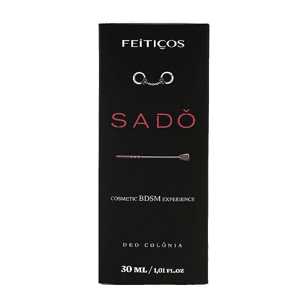 Sado Deo Colônia Masculina 30ml Feitiços Aromáticos