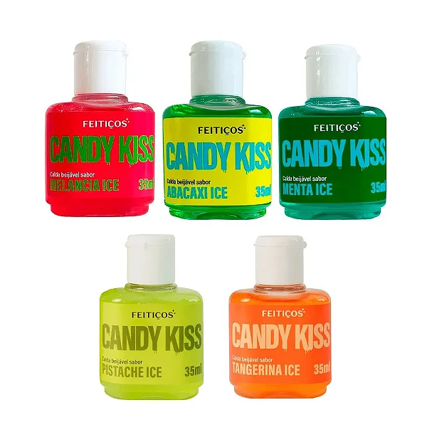 Candy Kiss Ice Calda Beijável com Efeito Gelado 35ml Feitiços Aromáticos