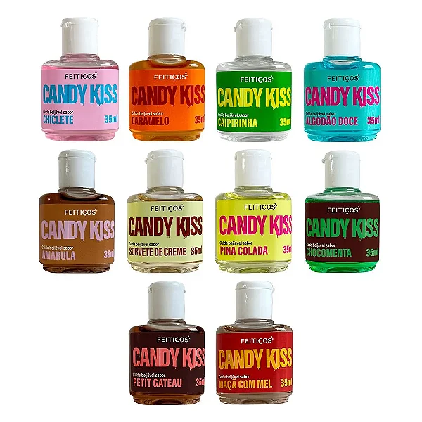 Candy Kiss Calda Beijável Drinks e Sabores 35ml Feitiços Aromáticos