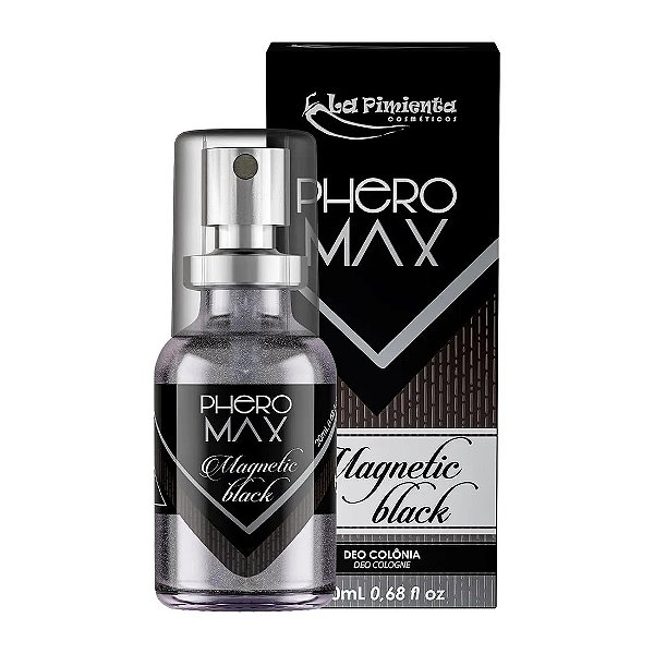 Phero Max Deo Colônia 20ml Magnetic Black La Pimienta