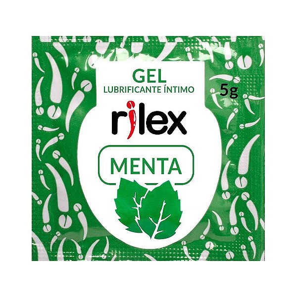 Gel Lubrificante Menta 5g Rilex