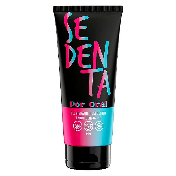Sedenta Por Oral Gel Comestível com Glitter 50g Pepper Blend