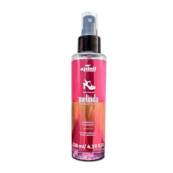 Body Splash Melinda Romântico e Atraente 130ml Apinil Cosméticos