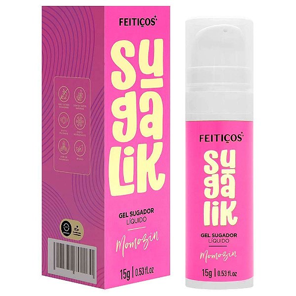 Sugalik Momozin Sugador Pulsador Líquido 15g Feitiços