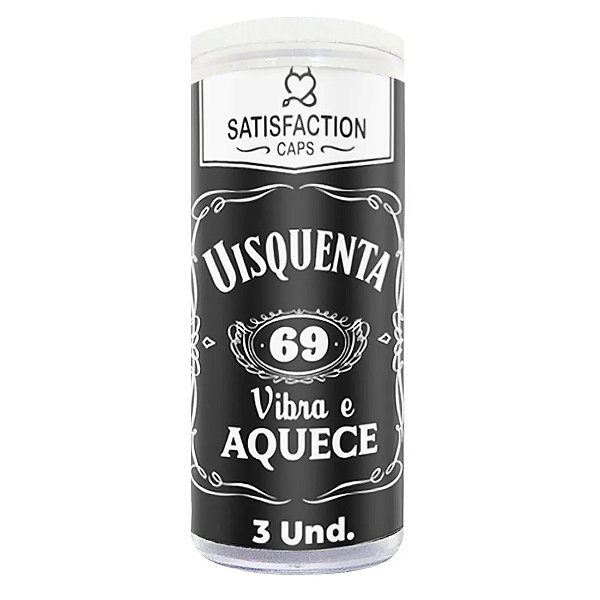 Uisquenta Bolinhas em Cápsula 3 Unidades Satisfaction Caps