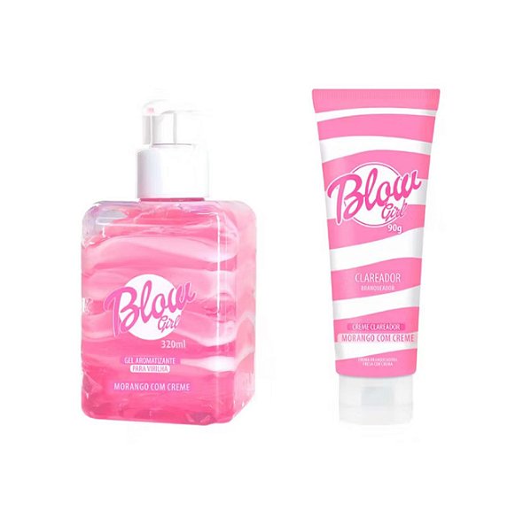 Kit Gel Blow Girl + Clareador Blow Hot Flowers