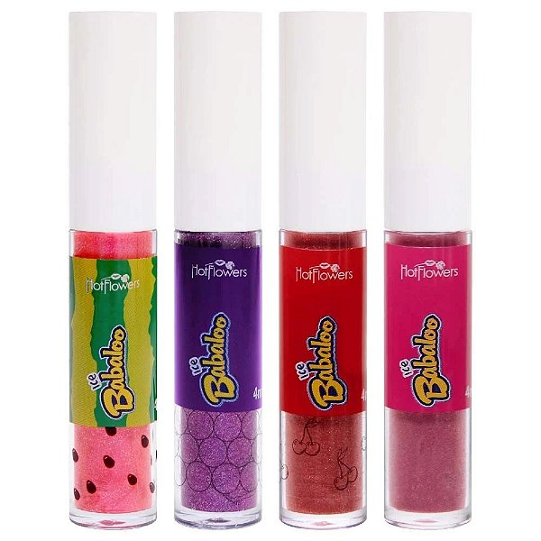 Babaloo Gloss Ice Labial 15g Hot Flowers