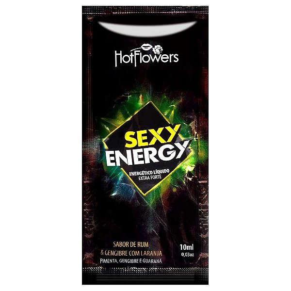 Sexy Energy Energético Líquido 10ml Hot Flowers