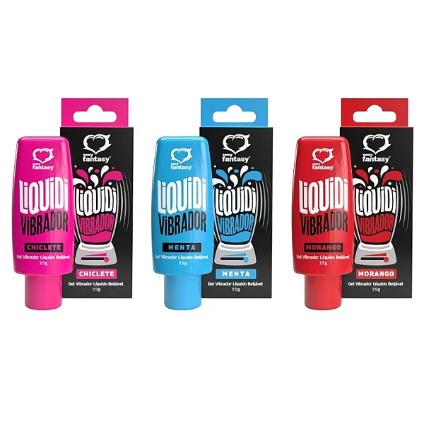 Vibrador Líquido Liquidi 15ml Sexy Fantasy