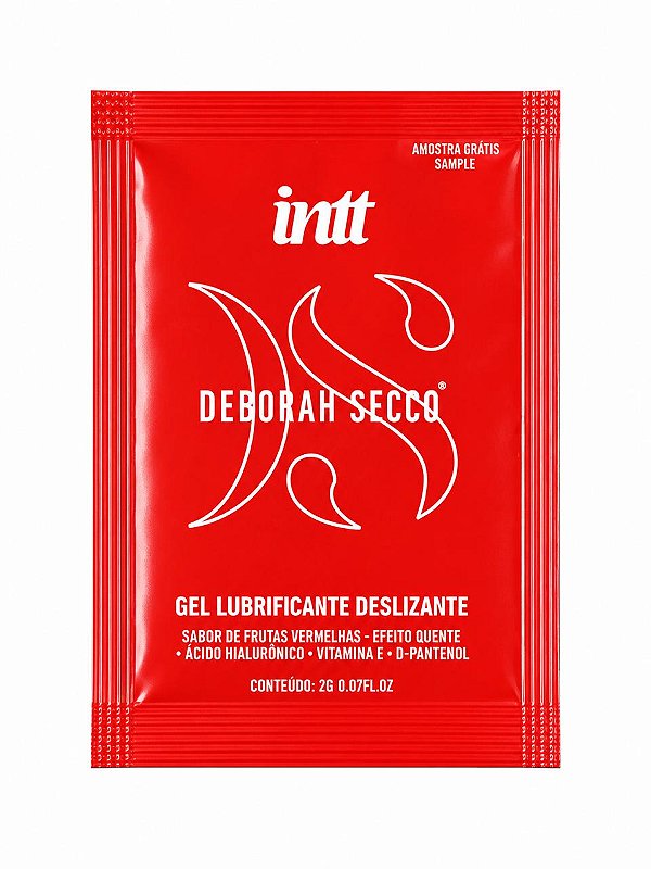 SACHÊ GEL LUBRIFICANTE DESLIZANTE DEBORAH SECCO INTT 2G