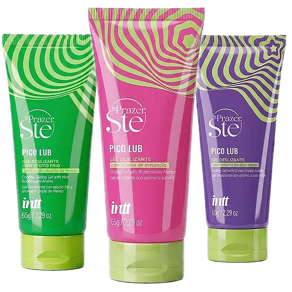 Gel Deslizante Beijável à Base D'Água - Intt Pico Lub By Prazer Sté | 65 g